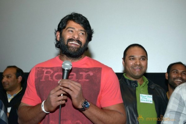 Rebel Star Prabhas With USA Fans Photo Gallery