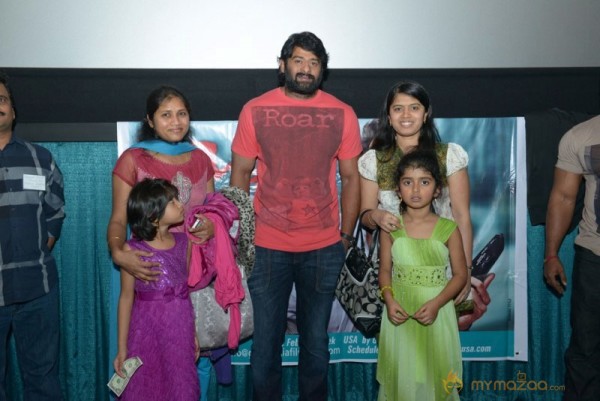 Rebel Star Prabhas With USA Fans Photo Gallery