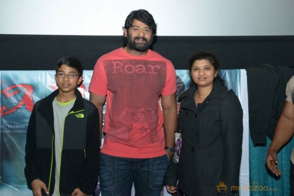 Rebel Star Prabhas With USA Fans Photo Gallery