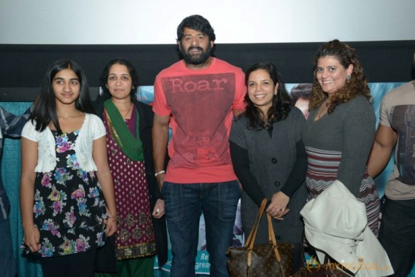 Rebel Star Prabhas With USA Fans Photo Gallery