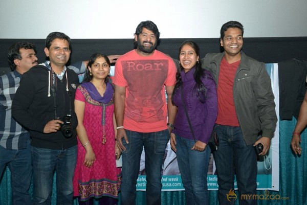 Rebel Star Prabhas With USA Fans Photo Gallery