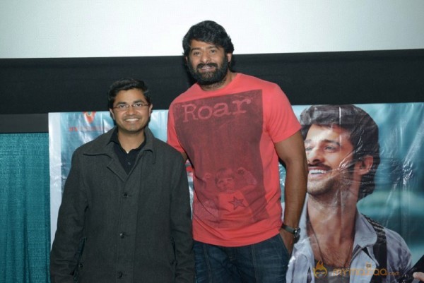 Rebel Star Prabhas With USA Fans Photo Gallery