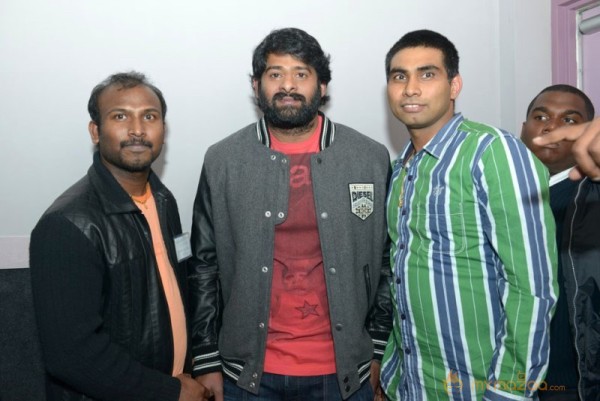 Rebel Star Prabhas With USA Fans Photo Gallery