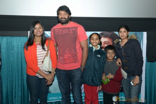 Rebel Star Prabhas With USA Fans Photo Gallery