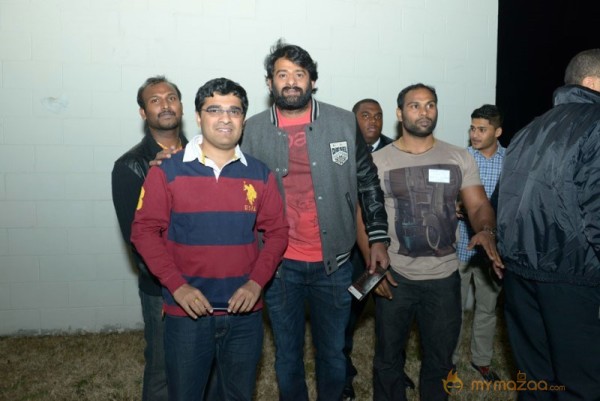 Rebel Star Prabhas With USA Fans Photo Gallery