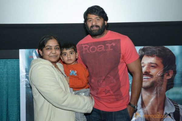 Rebel Star Prabhas With USA Fans Photo Gallery