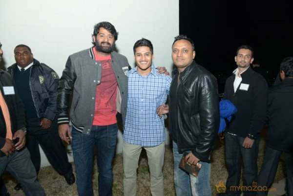 Rebel Star Prabhas With USA Fans Photo Gallery