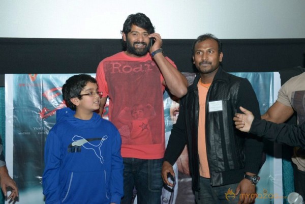 Rebel Star Prabhas With USA Fans Photo Gallery