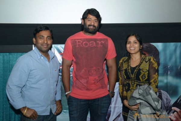 Rebel Star Prabhas With USA Fans Photo Gallery