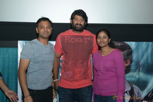 Rebel Star Prabhas With USA Fans Photo Gallery