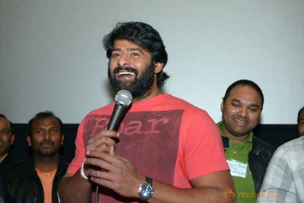 Rebel Star Prabhas With USA Fans Photo Gallery