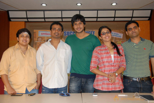 Routine Love Story Movie Success Meet Stills