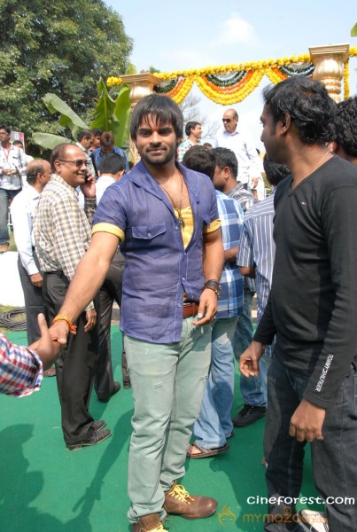 Sai Dharam Tej New Movie Launch Stills