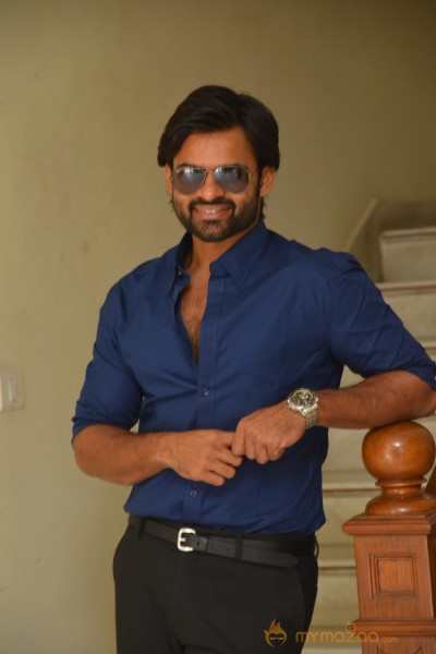  Sai Dharam Tej Supreme Interview Pics