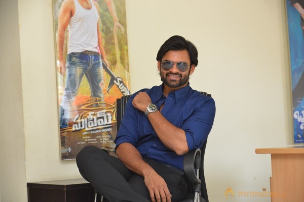  Sai Dharam Tej Supreme Interview Pics