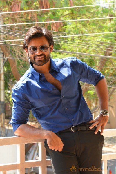  Sai Dharam Tej Supreme Interview Pics