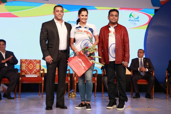 Salman Khan, A R Rahman greets 2016 Rio bound Indian athletes