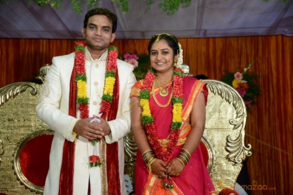 Singer Pravalika Marriage Reception Photos