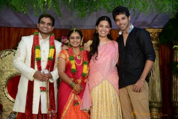 Singer Pravalika Marriage Reception Photos