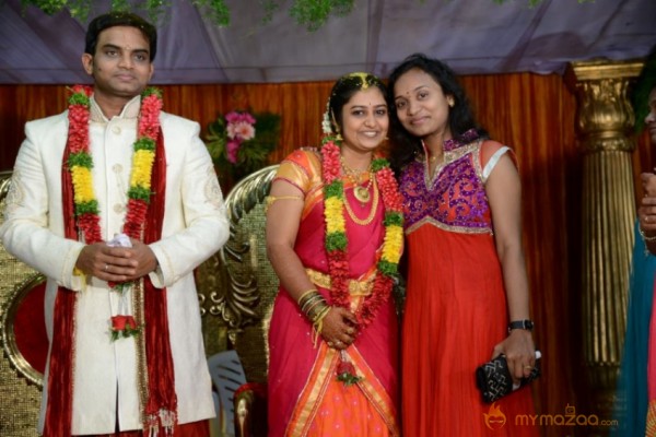 Singer Pravalika Marriage Reception Photos