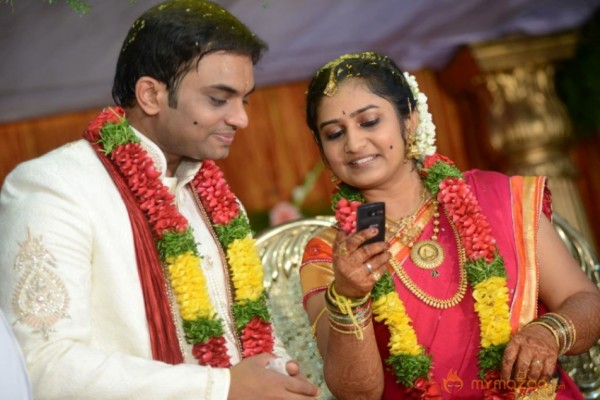 Singer Pravalika Marriage Reception Photos