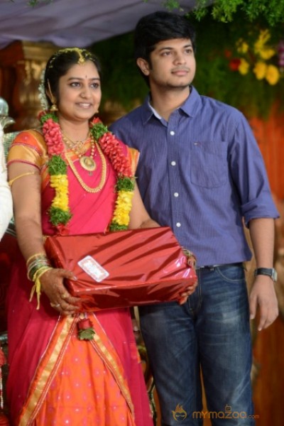 Singer Pravalika Marriage Reception Photos