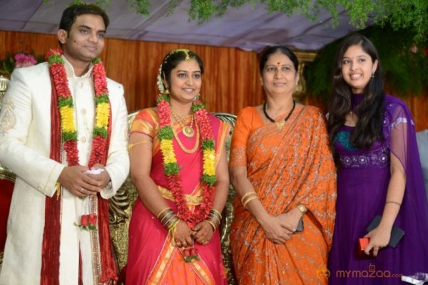 Singer Pravalika Marriage Reception Photos