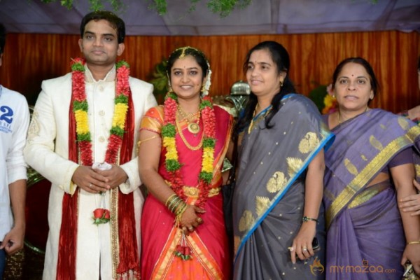 Singer Pravalika Marriage Reception Photos