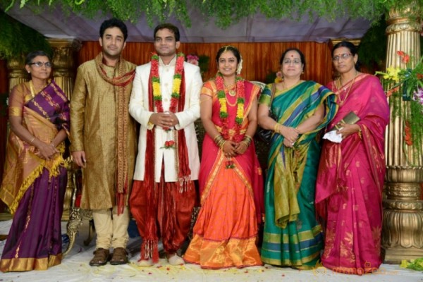 Singer Pravalika Marriage Reception Photos