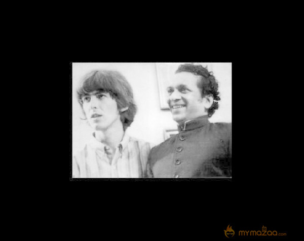 Sitar Maestro  Ravisankar With George Harrison