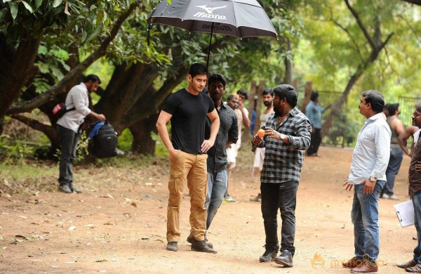  Srimanthudu On The Sets 