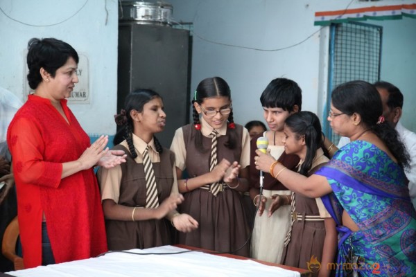 Sunil Birthday Celebrations At Devnar Blind School 