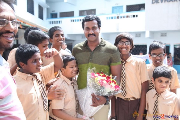 Sunil Birthday Celebrations At Devnar Blind School 