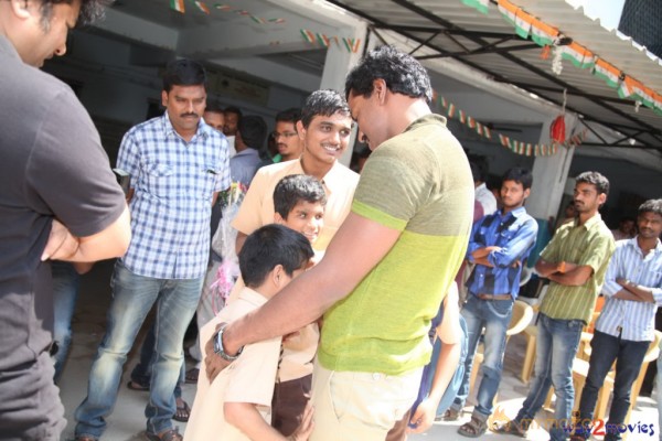 Sunil Birthday Celebrations At Devnar Blind School 