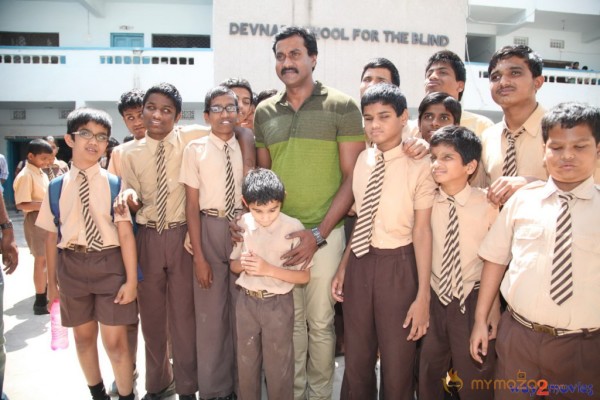 Sunil Birthday Celebrations At Devnar Blind School 