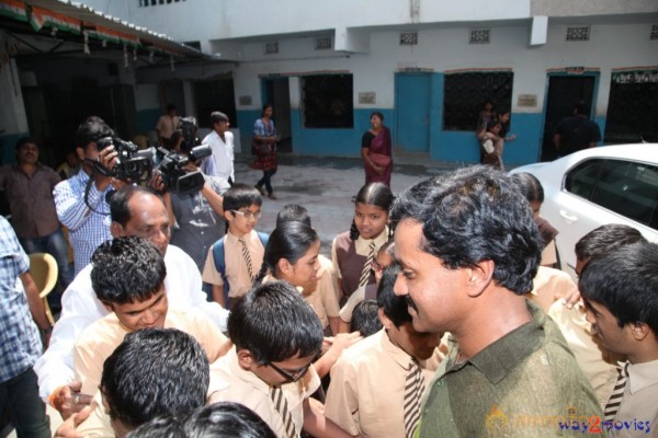 Sunil Birthday Celebrations At Devnar Blind School 