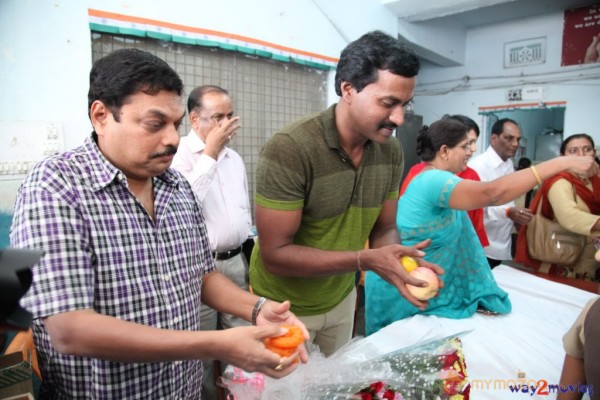 Sunil Birthday Celebrations At Devnar Blind School 