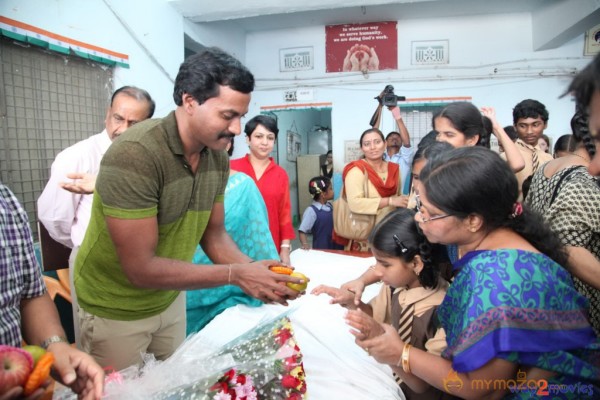 Sunil Birthday Celebrations At Devnar Blind School 