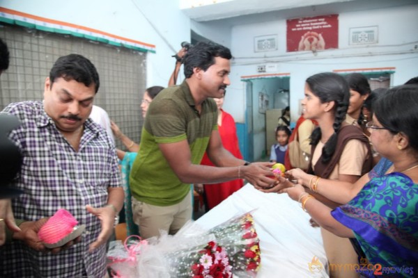 Sunil Birthday Celebrations At Devnar Blind School 