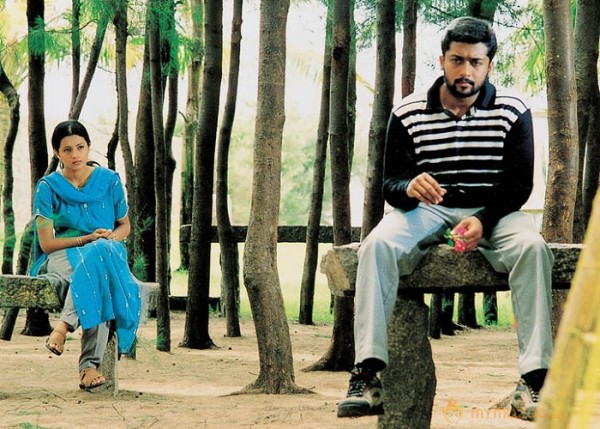 Surya-Trisha Latest Photos from Kanchu Movie