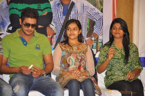 Telugu movie-Bus Stop Press Meet Photos