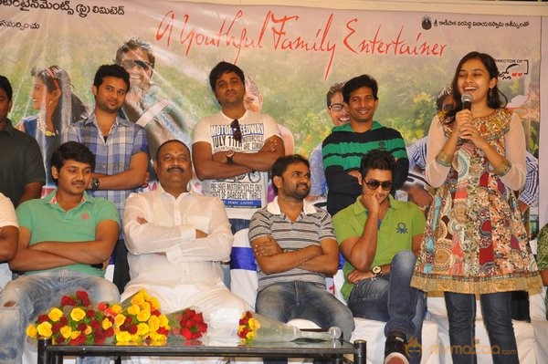 Telugu movie-Bus Stop Press Meet Photos