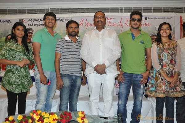 Telugu movie-Bus Stop Press Meet Photos