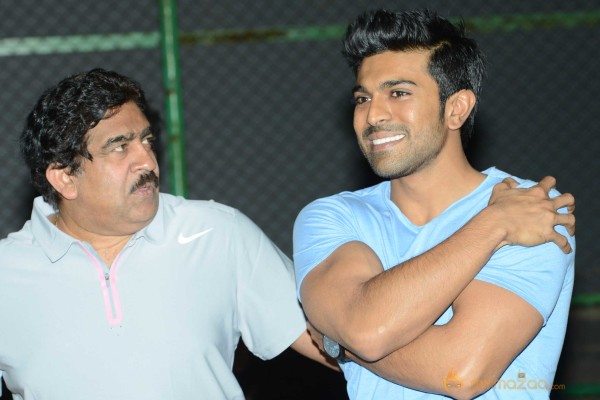 Telugu Warriors Practicing For CCL 3 At In Sportz Stadium 