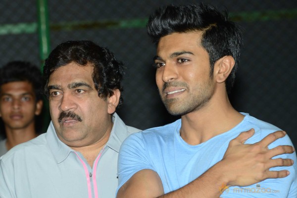 Telugu Warriors Practicing For CCL 3 At In Sportz Stadium 