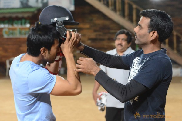 Telugu Warriors Practicing For CCL 3 At In Sportz Stadium 