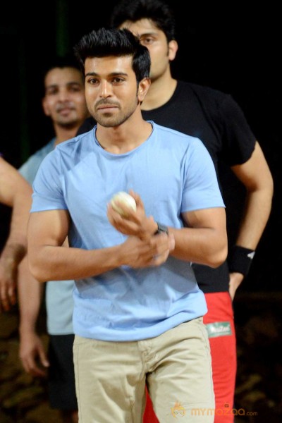 Telugu Warriors Practicing For CCL 3 At In Sportz Stadium 