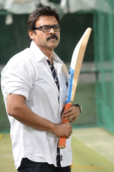 Telugu Warriors Practicing For CCL 3 At In Sportz Stadium 