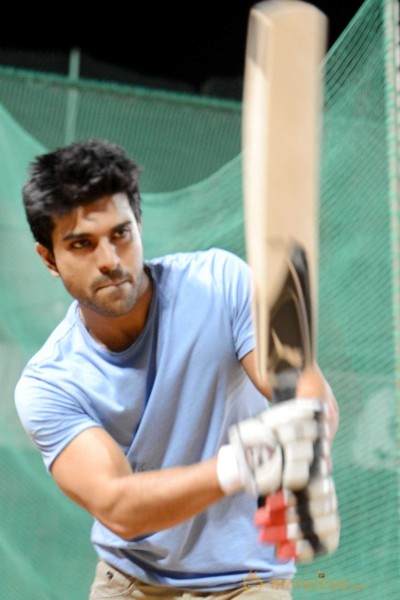 Telugu Warriors Practicing For CCL 3 At In Sportz Stadium 