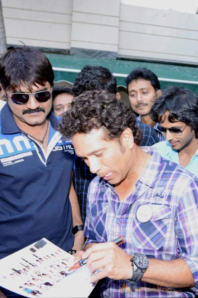 Telugu Warriors Team Meet Sachin Tendulkar & Laxman  